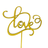 Topper aniversar model "Love"