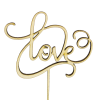 Topper aniversar model "Love"