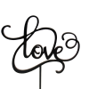 Topper aniversar model "Love"