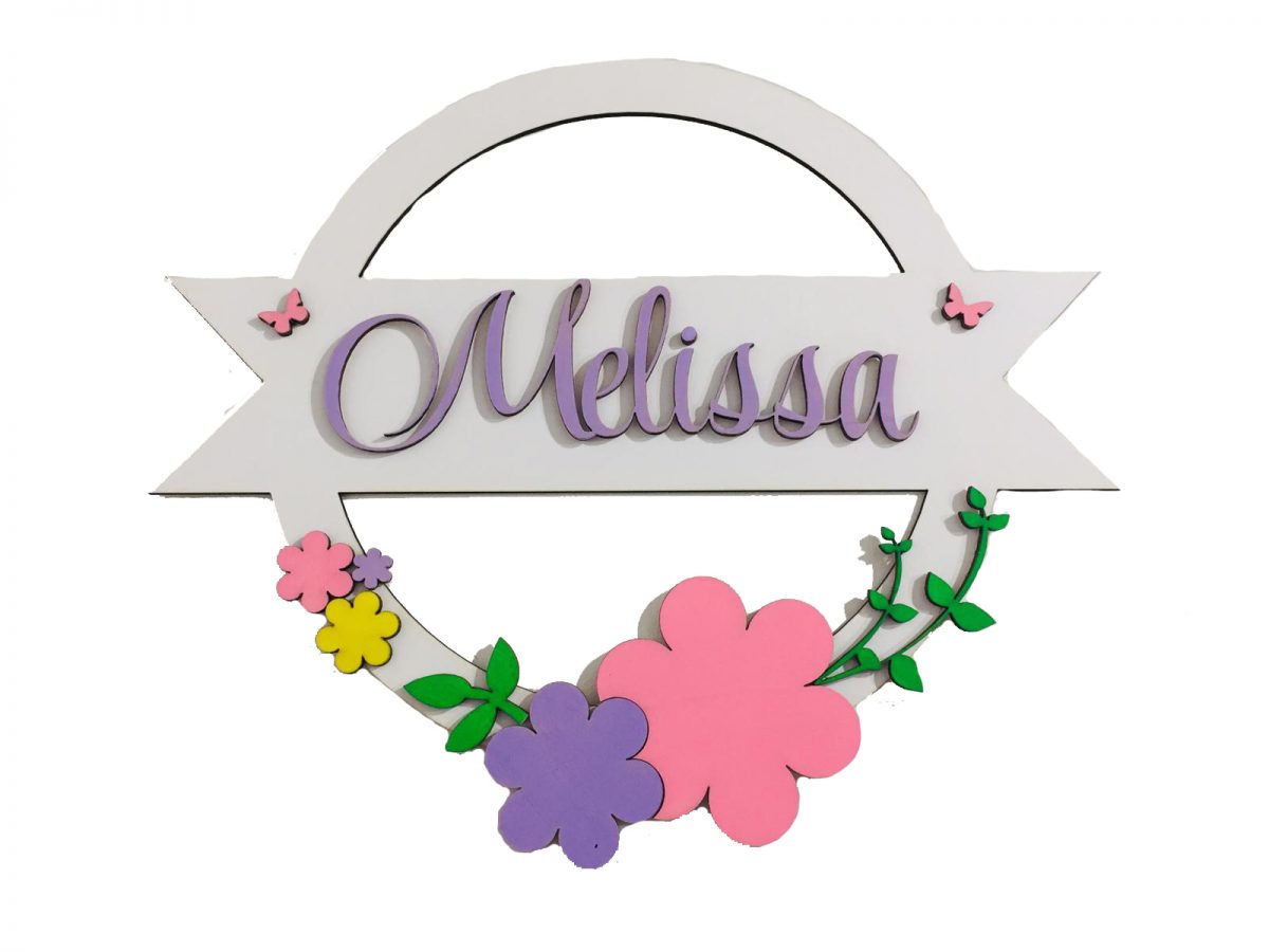 15236451 Tablou din lemn personalizat cu nume pentru baieti si fete