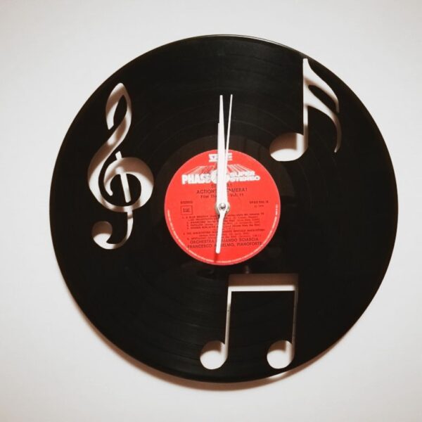 Ceas vinil model ” Note muzicale „