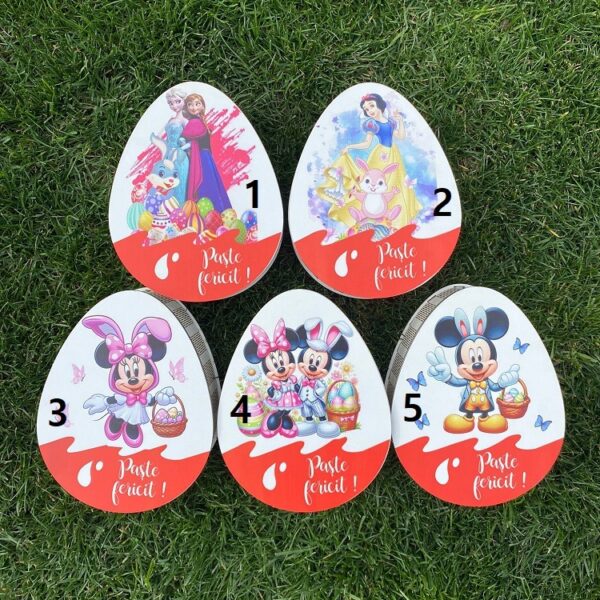 Cutie Kinder pentru dulciuri imprimata uv ( 9 modele )